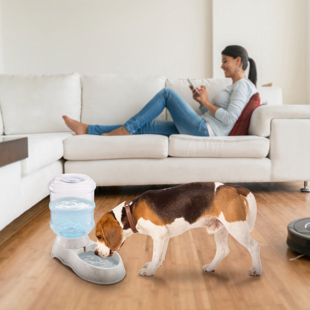 3.5L Gravity Pet Water Dispenser – Automatic Waterer for Cats & Dogs