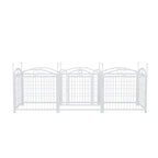 24-Inch 8-Panel Metal Dog Playpen – Indoor Pet Exercise Pen