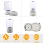 3.5L Gravity Pet Water Dispenser – Automatic Waterer for Cats & Dogs