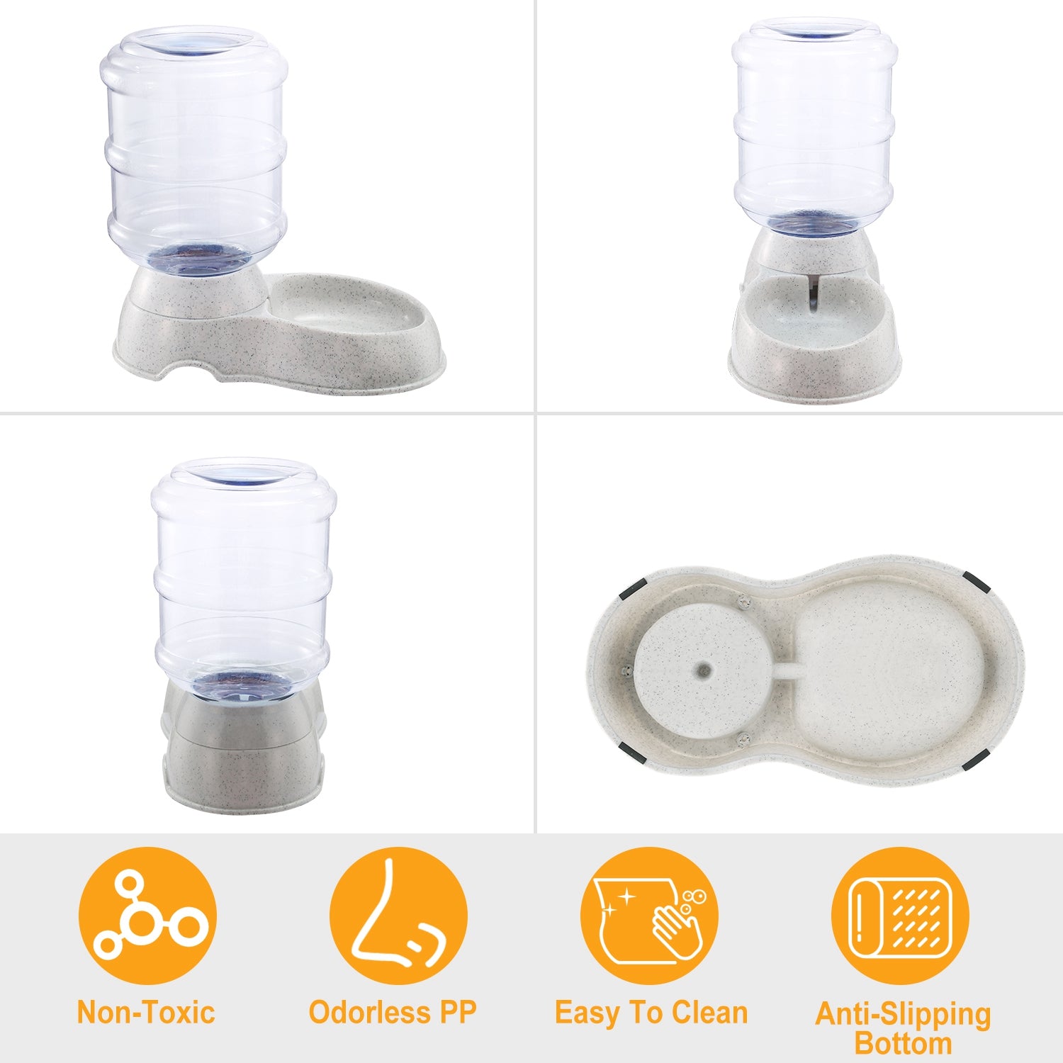 3.5L Gravity Pet Water Dispenser – Automatic Waterer for Cats & Dogs