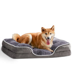 Memory Foam Pet Bed for Small Dogs & Cats – Washable Cover & Waterproof Liner