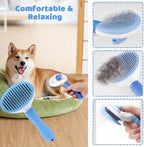 7-Piece Pet Grooming Kit with Brush, Nail Clipper, Flea Comb & Bath Brush