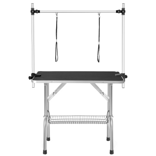 36-Inch Adjustable Dog Grooming Table – Heavy-Duty Portable Pet Table