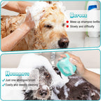 7-Piece Pet Grooming Kit with Brush, Nail Clipper, Flea Comb & Bath Brush